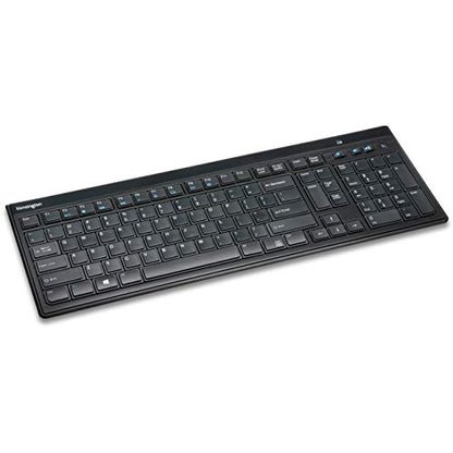 Kensington Slim Type Wireless Quiet Keyboard (K72344US), Black | Low-profile slim keys, quiet typing, reliable wireless connection