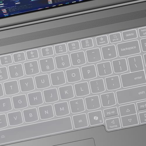 Keyboard Cover for 2025 2024 Lenovo ThinkBook 16 G6 G7 G8 G9 & ThinkBook 16p G4 G5 G6 16 Inch Laptop Keyboard Cover Skin Protector (NOT FIT ThinkBook 16 G4)-Clear - color: Clear