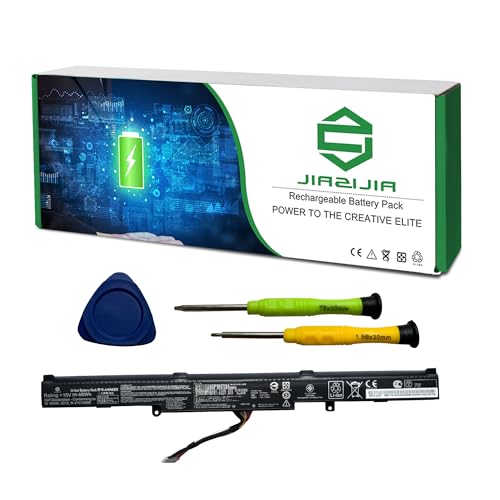 A41N1501 Laptop Battery Replacement for Asus Rog G752VW GL752 GL752JW GL752V GL752VLM GL752VW GL752VW-DH74 GL752VWM N552 N552V N552VW N552VX N752 N752V Series A41LK9H L41LK2H 15V 48Wh 3100mAh - size: 9.8*3.5*1.6inch A41N1501