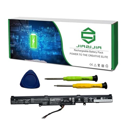 A41N1501 Laptop Battery Replacement for Asus Rog G752VW GL752 GL752JW GL752V GL752VLM GL752VW GL752VW-DH74 GL752VWM N552 N552V N552VW N552VX N752 N752V Series A41LK9H L41LK2H 15V 48Wh 3100mAh - size: 9.8*3.5*1.6inch A41N1501