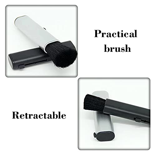 2 Pcs Retractable Keyboard Cleaning Brush Computer Cleaning Tool Dust Removal Brush for Desktop Table