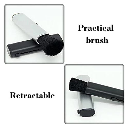 2 Pcs Retractable Keyboard Cleaning Brush Computer Cleaning Tool Dust Removal Brush for Desktop Table