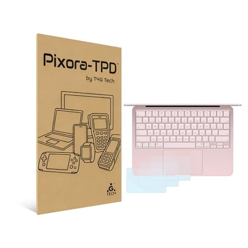 Pixora-TPD Touchpad Protector for Apple MacBook Neo (A3404) - Trackpad Cover - Kinu Matte (3-Pack)