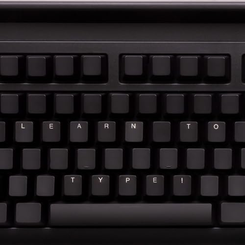 Learn to Type Keyboard; Typing Practice Show or Hide Keys; Blank Key Caps; Teach Students Touch Typing; Keyboarding Mechanical Training Tool; Better Than Covers or Skins [1]