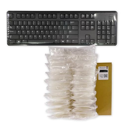 Universal KeyboardCap. Fully Covered Flat Style 0.025mm Waterproof Anti-Dust Desktop Keyboard Cover with Numeric Hospital/Dentist Use (0.025mm [100 Pack]_2) - size: 0.025mm [100 Pack]_2