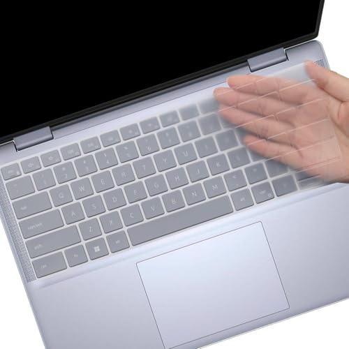 Ultra Thin Keyboard Cover for Dell 14 Plus DB04250 DB04255 DB14250 DB14255 14", Dell Inspiron 14 5440 5441 5445 7440 7441 7445 & Inspiron 16 7640 US Layout(Not Fit:Dell 14S & 14 DA14250 Premium) -TPU - color: TPU