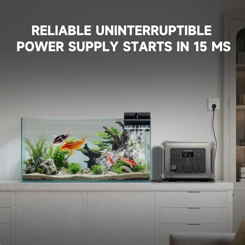 ALLPOWERS R2500 V2 Portable Power Station 1920Wh, 2500W Solar Generator | LiFePO4 Battery, 1000W MPPT Solar Input, 1.5H Fast Charging, UPS Backup, WiFi & Bluetooth App for Home, RV & Camping - color: R2500