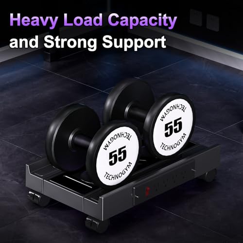 Adjustable Computer Tower Stand with Charging Station, PC Stand for Floor, Mobile CPU Holder with 4 Caster Wheels Fits Most PC Tower, Under Desk CPU Holder for Office,Gamers and Students - style: With Socket
