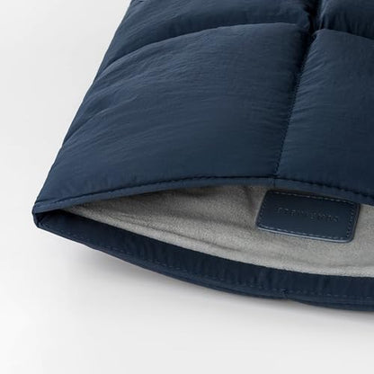 Comfyable Puffy Laptop Sleeve 13 Inch 14 Inch, Quilted Puffer Laptop Carrying Case, Pillow Case Compatible with MacBook Air M4 2025 M3 M2 M1, MacBook Pro M5 M4 Pro/Max, Dark Blue - color: Dark Blue, size: For 13"-14" Mac Air / Mac Pro