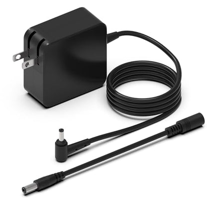 Hafiuege 45W Laptop Charger Fit for ASUS ZenBook, VivoBook, Chromebook | Round Tip Connector, Extended Cable, Supports 45W 33W Notebook Power Adapter and Selected Laptop Models