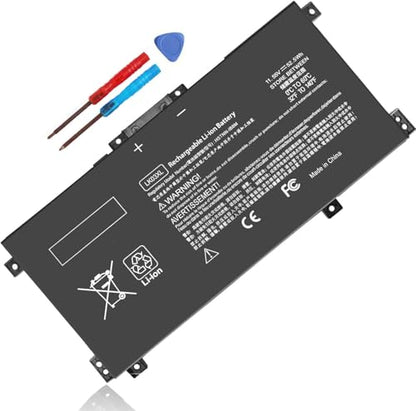 LK03XL L09281-855 Battery for HP Envy X360 Convertible 15m-cn0011dx | for HP Envy X360 15m-cn0012dx 15m-cn0xxx 17m-bw0013dx 17m-ae1xx 15m-bp112dx 916814-855 916368-421 LKO3XL - size: 7.35*3.5*0.5inch LK03XL