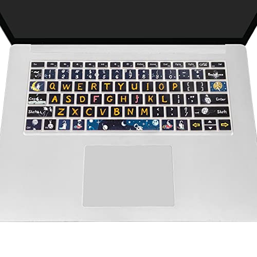 Keyboard Cover Skin for Microsoft Surface Laptop 3/4/5 13.5 & 15 Inch, Surface Laptop Studio/Studio 2 14.4",Space Man - color: Space Man