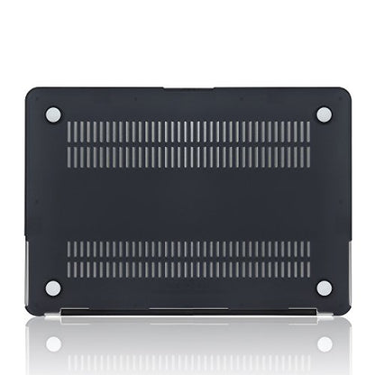 Case for MacBook Air 13-inch Laptop M5 M4 M3 M2 A3449 A3240 A3113 A2681 2026-2022 Release with Touch ID, 3D Effect Matte Black See Through Hard Cover&Keyboard Cover, Great Wave - color: Blue Black