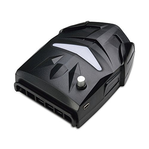 FixtureDisplays® Laptop Cooling with Vacuum Fan, USB Powered, Wind Control, Quiet Operation, Ultra-Portable Radiators,CPU Cooler, Fan Heat Sink for Notebook, Laptop 16807-NF