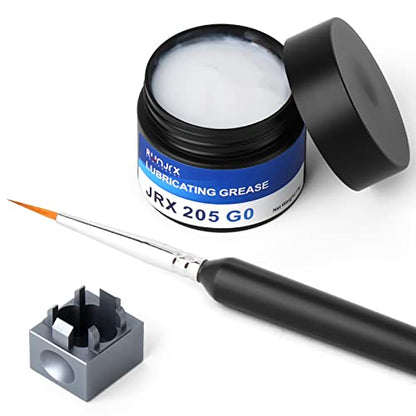 RUNJRX Keyboard Switch Lube Kit JRX 205G0 0.53oz/15g, Switch Opener for Cherry MX TTC Holy Pandas Switch,Lube Tools for Mechanical Keyboard Switch - style: Lube Kit-J