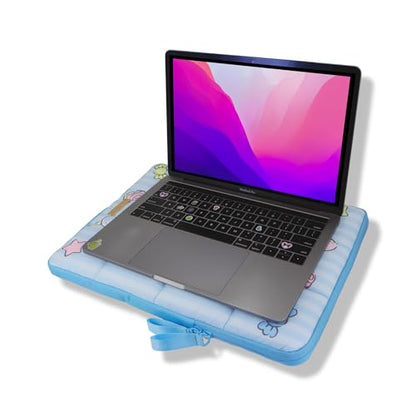 Sonix x Sanrio | Puffy Laptop Sleeve | 15-16 Inch, Quilted Pillow Puffer Laptop Carrying Case, Computer Sleeve | Cinnamoroll Lovely Ribbons - color: Cinnamoroll Lovely Ribbons
