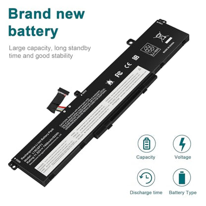 Futurebatt L19C6P71 Battery Replacement for Lenovo ThinkPad P15 P17 T15G G1 G2 Gen 1 2 Mobile Workstation 20ST 20SU 20SN 20SQ 20YS 20YR 20UR 20US 20ST000DGE 5B10W13958 5B10W13959 - size: L19C6P71