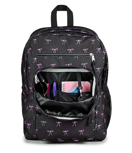 JanSport Laptop Backpack - Computer Bag with 2 Compartments, Ergonomic Shoulder Straps, 15” Laptop Sleeve, Haul Handle - Bad Bows - color: Bad Bows