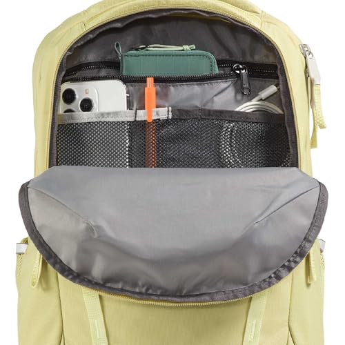 The North Face Women's Vault Everyday Laptop Backpack - Commuter Travel Bag, Water-Repellent, Spacious Main Compartment, Pear/Lemon Mist, One Size - color: Pear/Lemon Mist