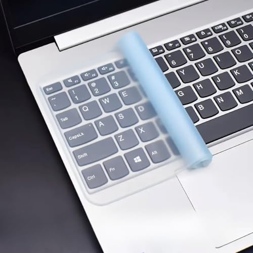 15-17 Inches Laptop Keyboard Cover – 2PCS Silicone Dustproof Protective Film - Blue
