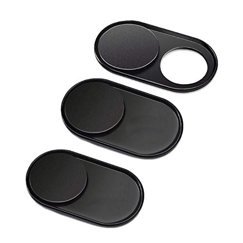Nertpow Webcam Cover Laptop Camera Covers Metal Slide for Laptop Computer Phone Camera Privacy Covers Metal Ultra Thin 3 Pack