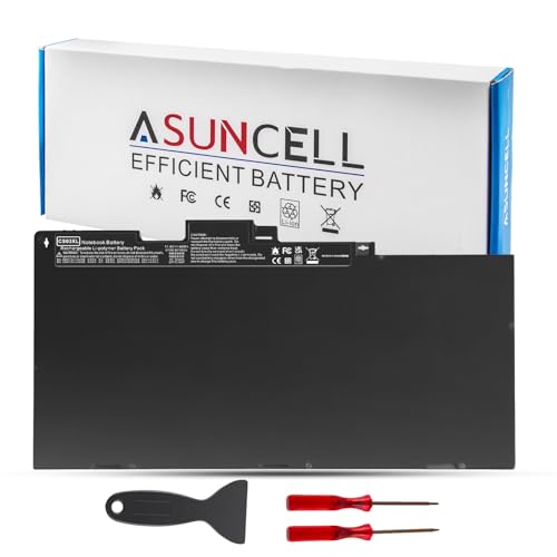 ASUNCELL CS03XL Battery for HP Elitebook 840 850 755 745 G3 G4 ZBook 15u G3 G4 Series 46Wh - size: 11.4*5.98*0.2inch CS03XL