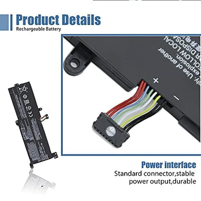L16C2PB2 Laptop Battery Compatible with Lenovo IdeaPad S145-14API/15API 320-14AST/14IAP/14IKB 320-15ABR/15AST/15IAP Series Notebook L16S2PB1 L16C2PB1 L17L2PF1 L17M2PB7 L16L2PB2 L16M2PB2 - size: 8.25*2.87*0.25 inch L16C2PB2