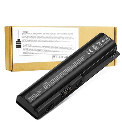 484170-001 497694-001 498482-001 484170-002 485041-001 Laptop Battery for HP Pavilion DV4-2040US DV5-1010 CQ40 CQ45 CQ50 CQ60 EV06 G50 G60 G70 G71 G60-535DX Compaq Presario CQ60 CQ50 CQ40 CQ70 CQ45 - size: 8.07*2.05*0.83inch DV4