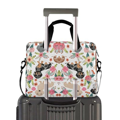 Dachshund Print Laptop Case 15.6 inch Computer Bag | Waterproof Laptop Briefcase Laptop Bag for Women & Men - color: Dachshund