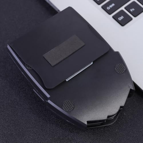 SHINEOFI USB Laptop Cooling Pad with Side Suction Air Draft Design, Black Plastic Computer Accessory Featuring Great Performance and Efficient Cooling for Enhanced Laptop Radiator Function