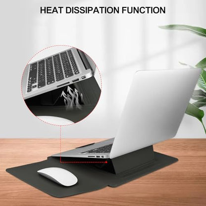 HoYiXi 13 Inch Laptop Sleeve Case Bag Compatible with 13‘’ MacBook Neo 2026/MacBook Air 13 M1 M2 2022-2018/MacBook Pro 13 M2 2022-2016/Surface Pro 8 2021/Surface Go 3 13-13.6'' Dell ASUS Acer PC,Grey - color: grey, size: 13'' / 13-13.3 Inch Laptop Sleeve