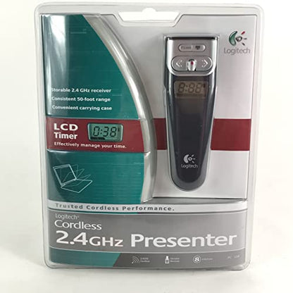 Logitech 2.4 GHz Cordless Presenter (Black)