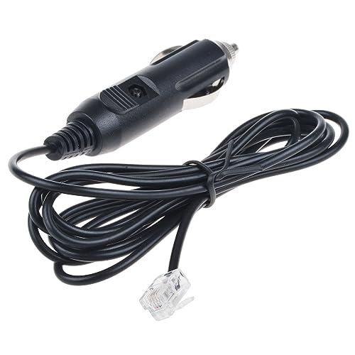 Car Adapter Compatible with Escort Passport 8500 X50 Blue Red Auto Power Cord Charger
