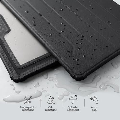 Nillkin Bumper Frosted 15.4in Laptop Sleeve Shockproof Hard Protective Case | Inner Microfiber Fleece, Matte Transparent, Waterproof, EVA Computer Sleeve for MacBook, HP, Dell, Lenovo, Acer - size: 15.4 inch