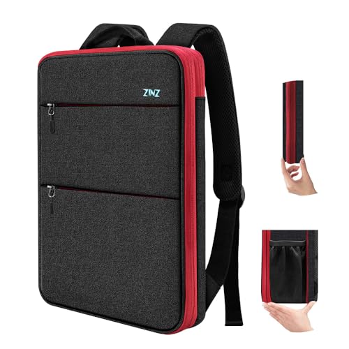Slim & Expandable Laptop Backpack Water Resistant Backpack Travel Backpack Compatible with MacBook Air/Pro/Neo 13-14 inch, XPS 13/14, Surface 13.5" and Most 13-14 Notebooks，B01RD01 - color: B01rd01, size: 13"-14"