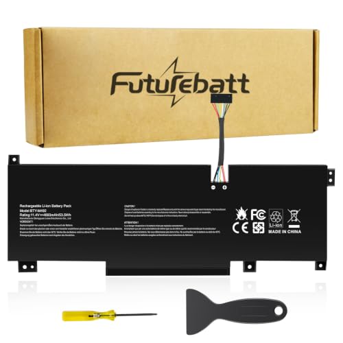 Futurebatt BTY-M492 Battery Replacement for MSI WF66 WF76 11UI 11UJ Katana GF66 11UD 12UG 12UX GF76 11UE 12UD Crosshair 15 17 A11UCK A11UDK A11UEK Sword 15 A11U A11UD A11UE Pulse GL66 GL76 7506 - size: BTY-M492