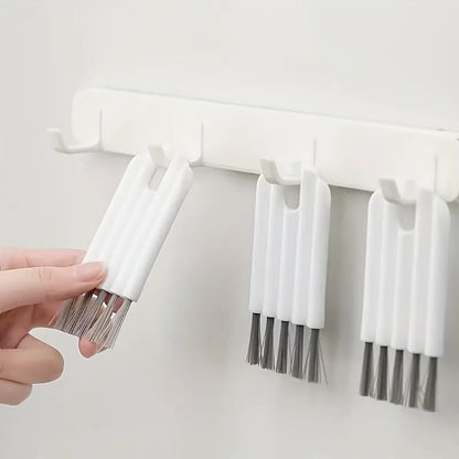 2Pc Keyboard Cleaning Brush, Multi-Function Cleaning Brush for Computer, Cups, Bottles, Soft Brush Keyboard Cleaner, Corner Gap Duster & Keycap Cleaner(Grey)
