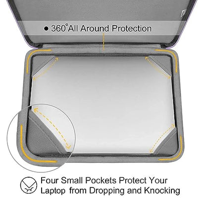 MOSISO Compatible with MacBook Air 13 inch Case M5 2026 M4 2025 M3 M2 2024-2022 A3449 A3240 A3113 A2681,Hard Shell&Sleeve Bag&Keyboard Skin&Webcam Cover&ScreenFilm for MacBook Air 13.6, Purple - color: Purple