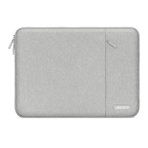 MOSISO Laptop Case 13 inch, Laptop Sleeve Compatible with MacBook Neo/Air/Pro 13 inch with A18/M5/M4/M3/M2/M1 Chip 2026-2016, Polyester Vertical Computer Sleeve Bag with Pocket, Gray - color: Gray, size: 13 inch