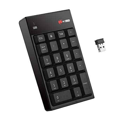 Wireless Numeric Keypad, 2.4G, 22 Keys