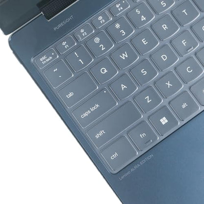 Keyboard Cover for 2025 Lenovo Yoga Slim 9i Gen 10 14", & Lenovo Yoga 9i 2-in-1 Gen 10 Aura Edition 14″, & Lenovo Yoga 9 2-in-1 14IMH9 2024 14" inch Laptop Keyboard Cover Protector-TPU