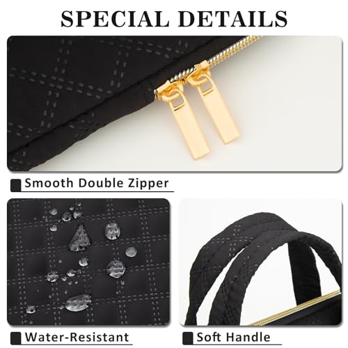 Laptop Sleeve Carrying Case Bag 14-15 Inch Polyester Lightweight with Handle Compatible with MacBook Acer ASUS HP Surface Dell Chromebook, Black - color: Black, size: 14"-15"