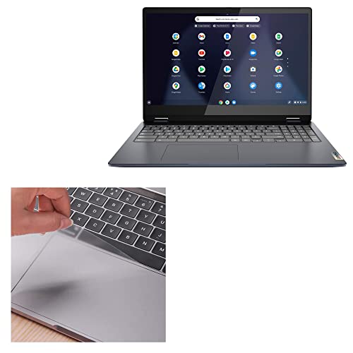 BoxWave Touchpad Protector Compatible with Lenovo IdeaPad Flex 3i Chromebook (15 in - 82T3) - ClearTouch for Touchpad (2-Pack), Pad Protector Shield Cover Film Skin