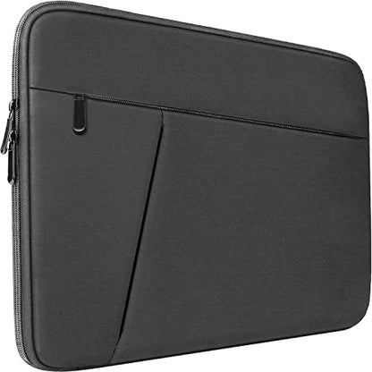 Laptop Sleeve Bag 15.6 inch, BOOEUDI Shockproof Protective Computer Carrying Cover with Front Pocket, Briefcase Handbags Laptop Case for 15.6 inch HP, Dell, Acer, Asus, Notebook, Grey - color: Grey, size: 15.6 inch