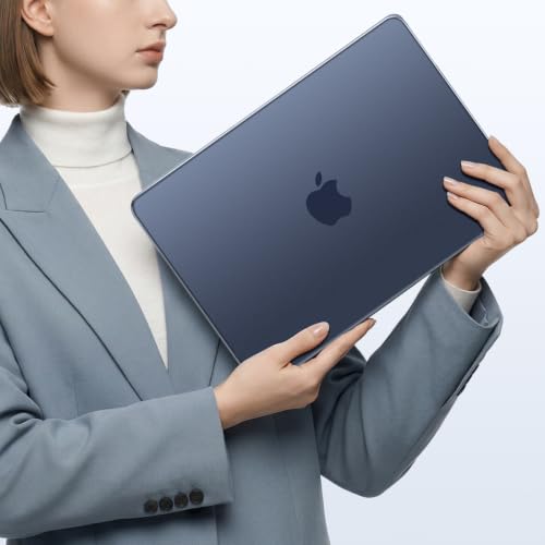 B BELK for MacBook Neo Case 13 inch 2026 | (A18 Pro, Model A3404) | 1:1 Precision Fit | Official Indigo Clear | Matte Hard Shell Case | Scratch & Fingerprint Resistant for New MacBook Neo 13 inch Case - color: Indigo Clear