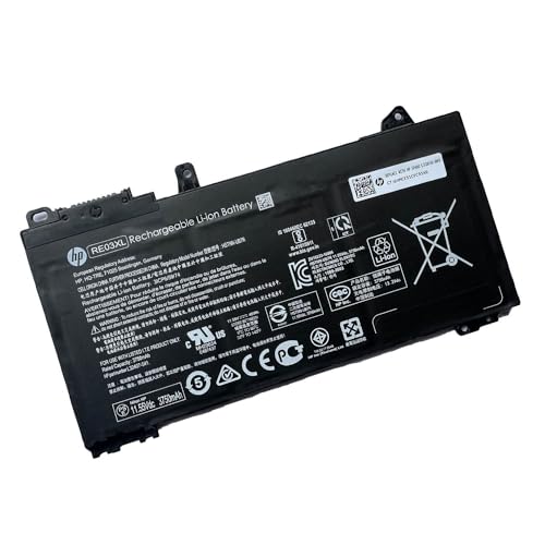 HP RE03XL 11.55V 45Wh Laptop Battery For HP ProBook 430 G6,440 G6, 445 G6,450 G6,455R G6,430 G7,440 G7,445 G7,450 G7, ZHAN 66 Pro 13 G2, 14 G2,15 G2,14 G3 Series L32656-002 L32656-005 L32407-2C1