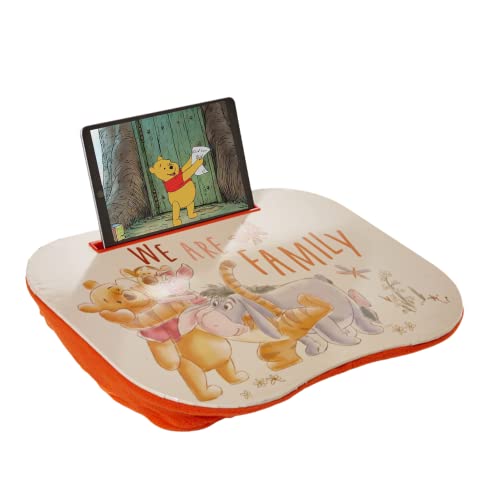 Winnie The Pooh Lap Desk for Kids with Notebook and Tablet Holder Slot - style: Winnie the Pooh
