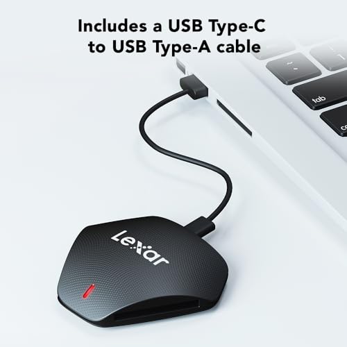 Lexar Multi-Card 3-in-1 SD/Micro SD/CF Card Reader, Up to 312MB/s, USB 3.1 | Compatible w/ USB 3.1 & 2.0, UHS-I Backwards-compatible, Includes USB-C/A Cable, LRW500URBNA - style: CF / MicroSD / SD 3-in-1 USB 3.1