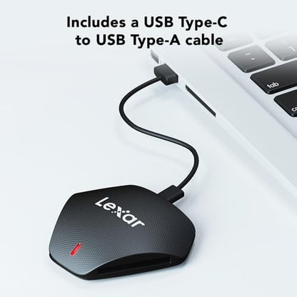 Lexar Multi-Card 3-in-1 SD/Micro SD/CF Card Reader, Up to 312MB/s, USB 3.1 | Compatible w/ USB 3.1 & 2.0, UHS-I Backwards-compatible, Includes USB-C/A Cable, LRW500URBNA - style: CF / MicroSD / SD 3-in-1 USB 3.1