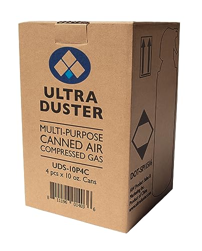 Ultra Duster Canned Air Industrial Strength 10oz 4 Pack Y - style: 4 Pack